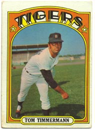 1972 Topps Baseball Cards      239     Tom Timmermann